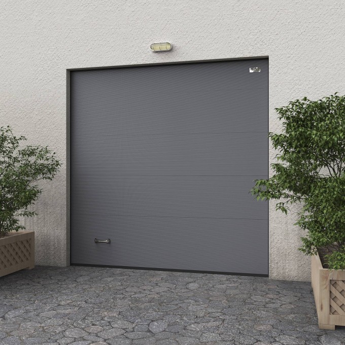 Автоматические гаражные секционные ворота ALUTECH Prestige 2500×2500 мм 49609