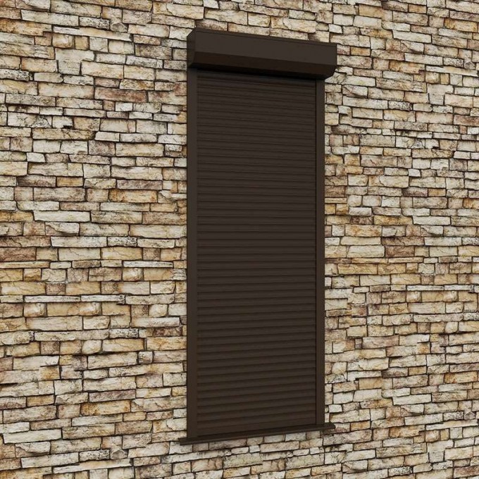 Рольставни ALUTECH Security 900x2100 мм 40876