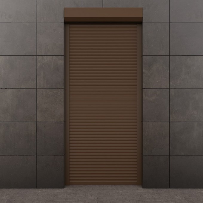 Рольставни для дверного проема ALUTECH Prestige 1300x2000 мм 65733